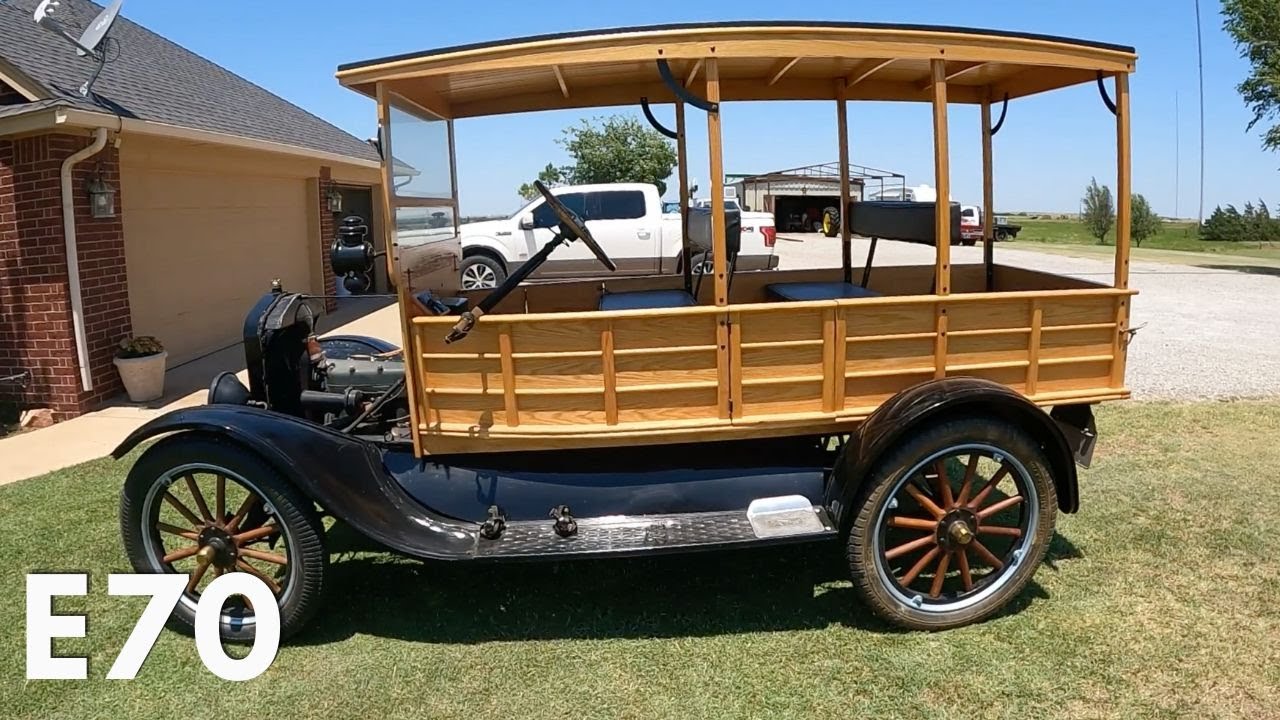 E70 | Working on a Ford Model T, Antique Tractor Lineup, Going to Field for 8R 280 w/ PTO Issues