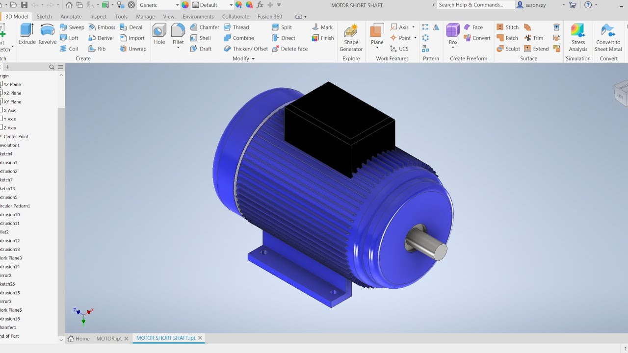 Designing an Electric Motor in CAD!