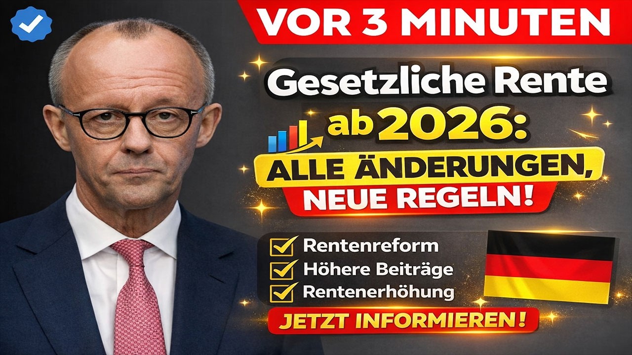 📊 Gesetzliche Rente ab 2026: Alle wichtigen Infos kompakt