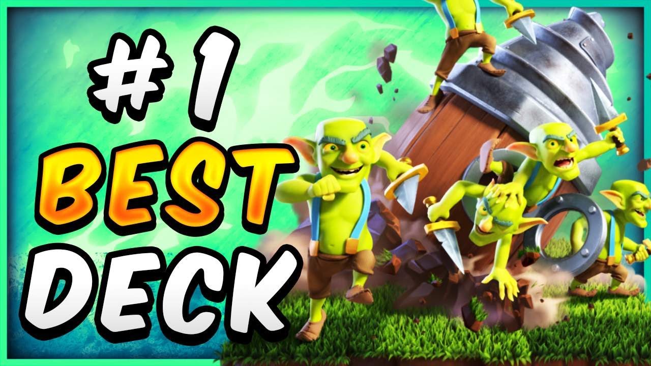 NO BAD MATCHUPS! *NEW* BEST GOBLIN DRILL DECK — Clash Royale