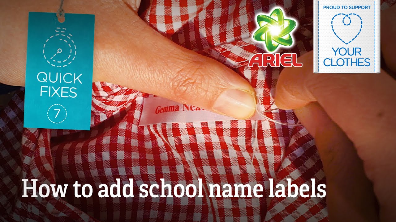Quick fixes: How to add school name labels