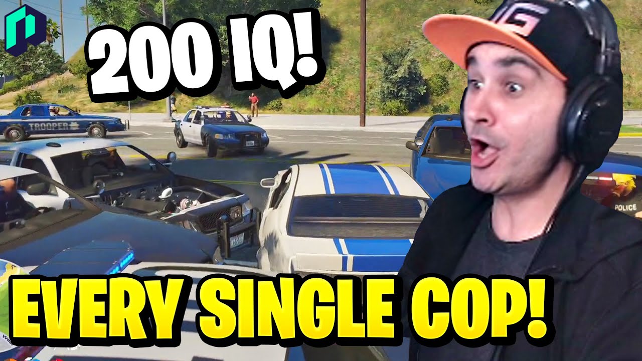 Summit1g & xQc OUTPLAY Cops in Bank Heist Chase! | GTA 5 NoPixel RP