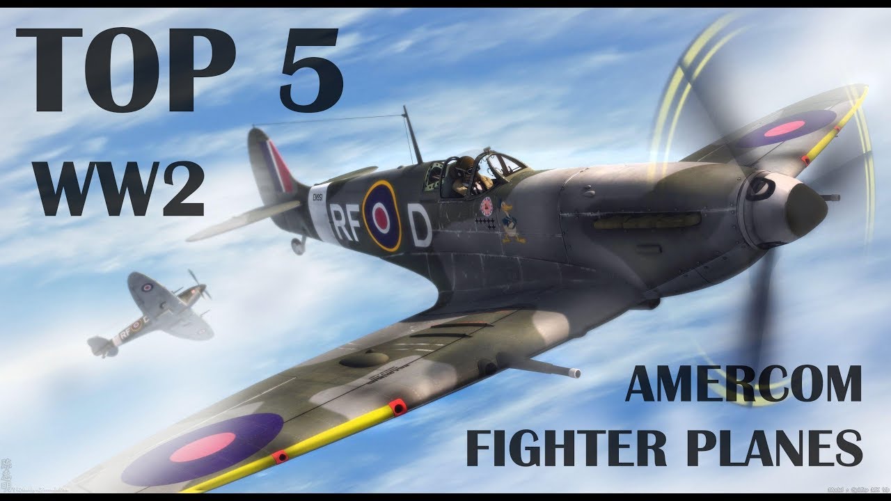 My TOP 5 WW2 Amercom diecast fighter planes