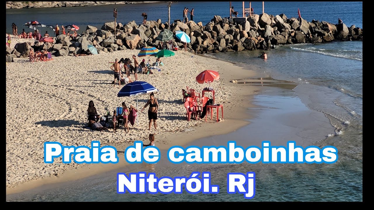 Praia de camboinhas Niterói Lindo por do sol