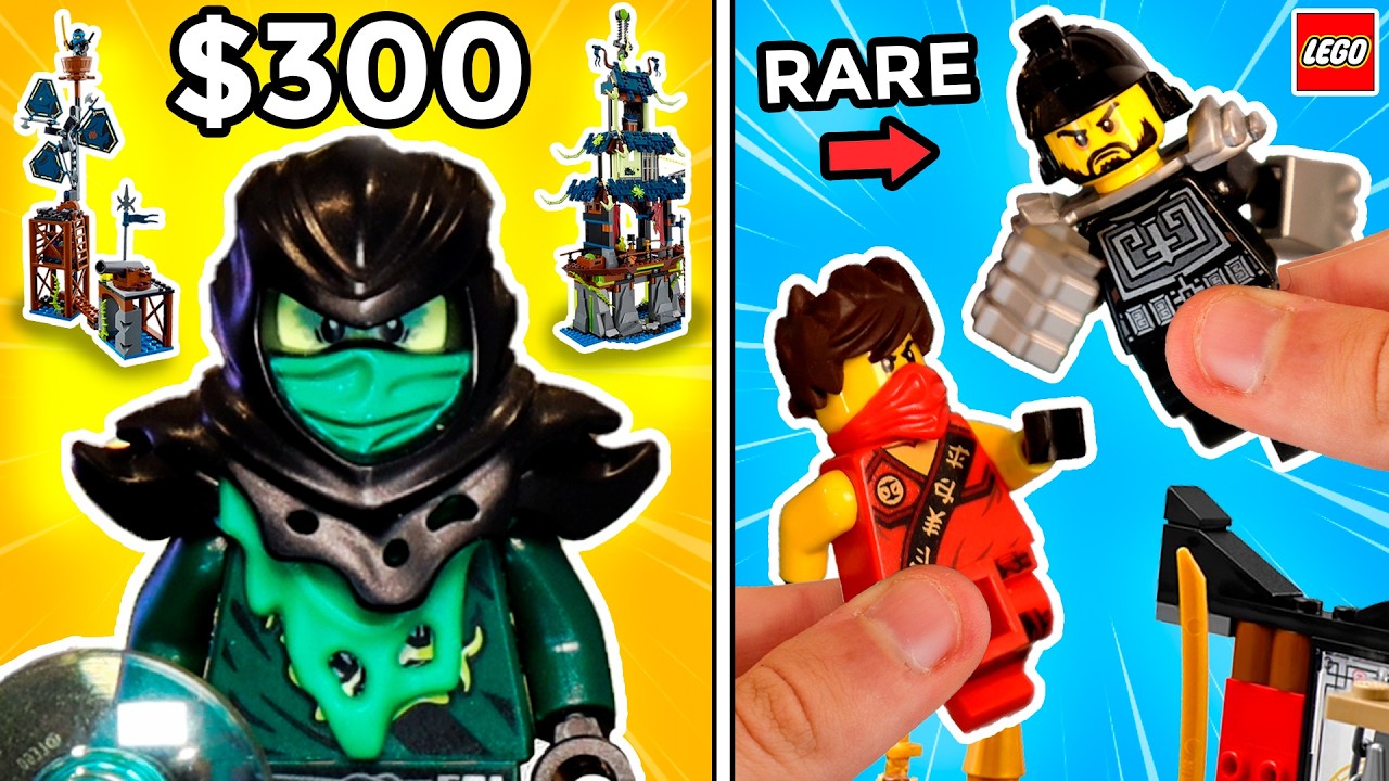 Я купил самые желанные наборы Ninjago...