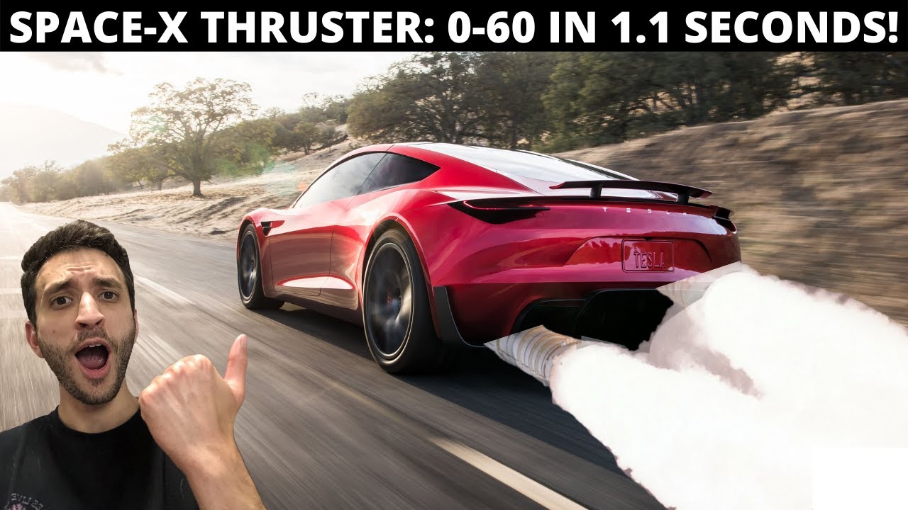 Tesla Roadster SpaceX Package: Faster Than Everything!