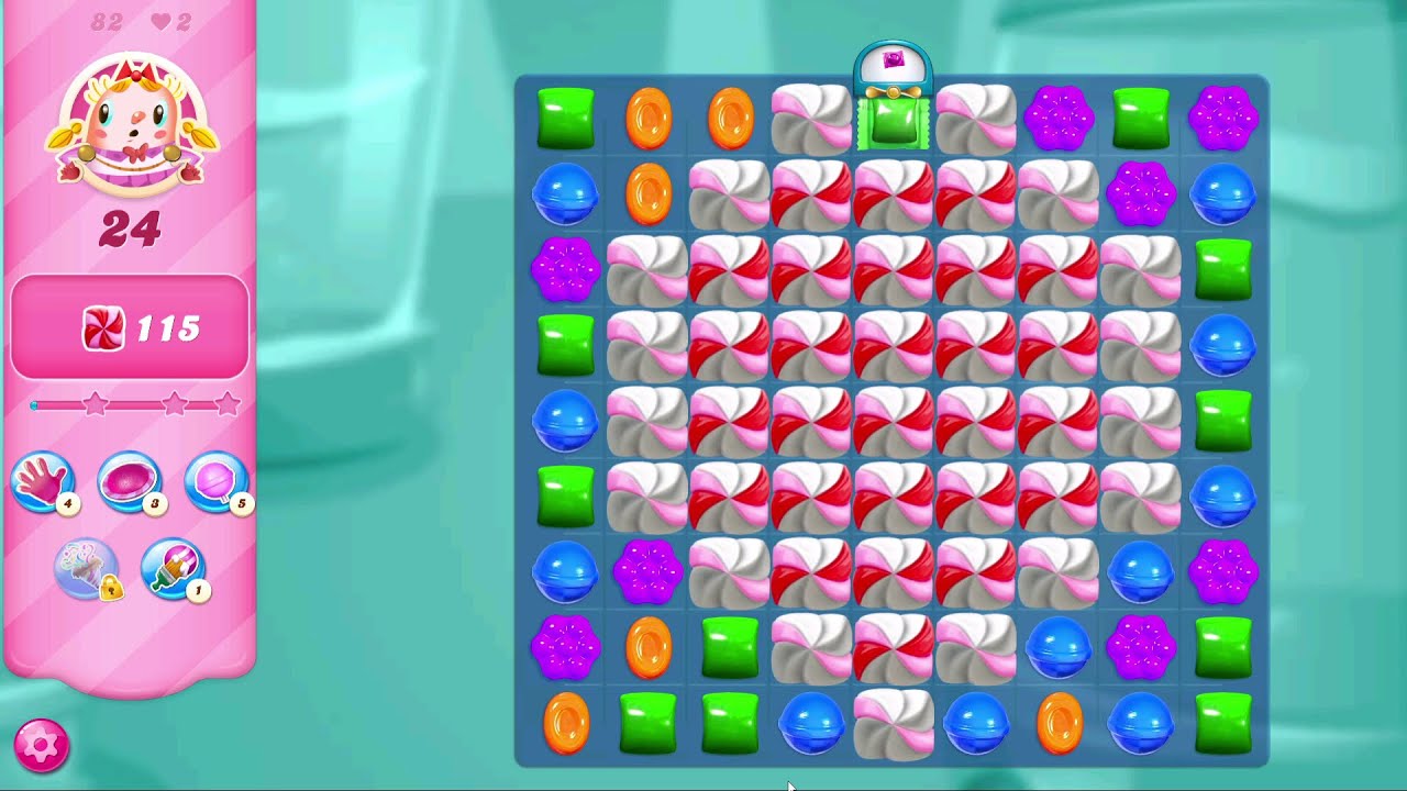 Candy Crush Saga LEVEL 82 | NO BOOSTERS (new version*)✔️
