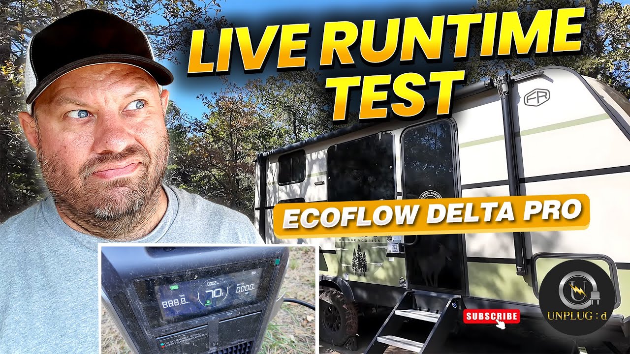 Тест EcoFlow Delta Pro в реальных условиях | На сколько времени он действительно прослужит?
