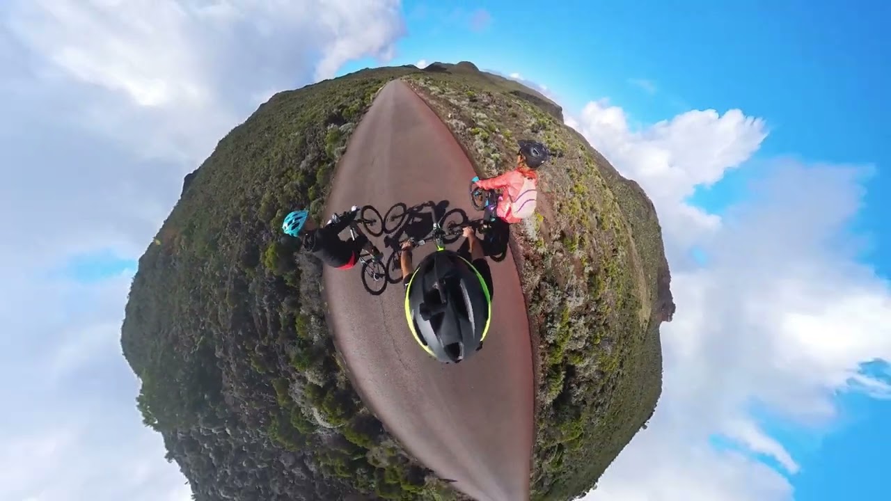 balade VTT au VOLCAN 974