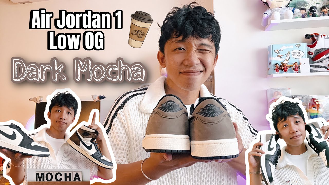 Air Jordan 1 Low OG Dark Mocha, cơ hội cho những ai chưa mua được bản High Dark Mocha đây rồi !!!
