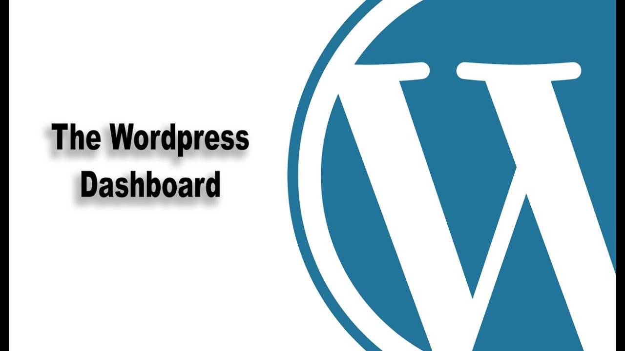 WP02 - Admin Panel : Dashboard
