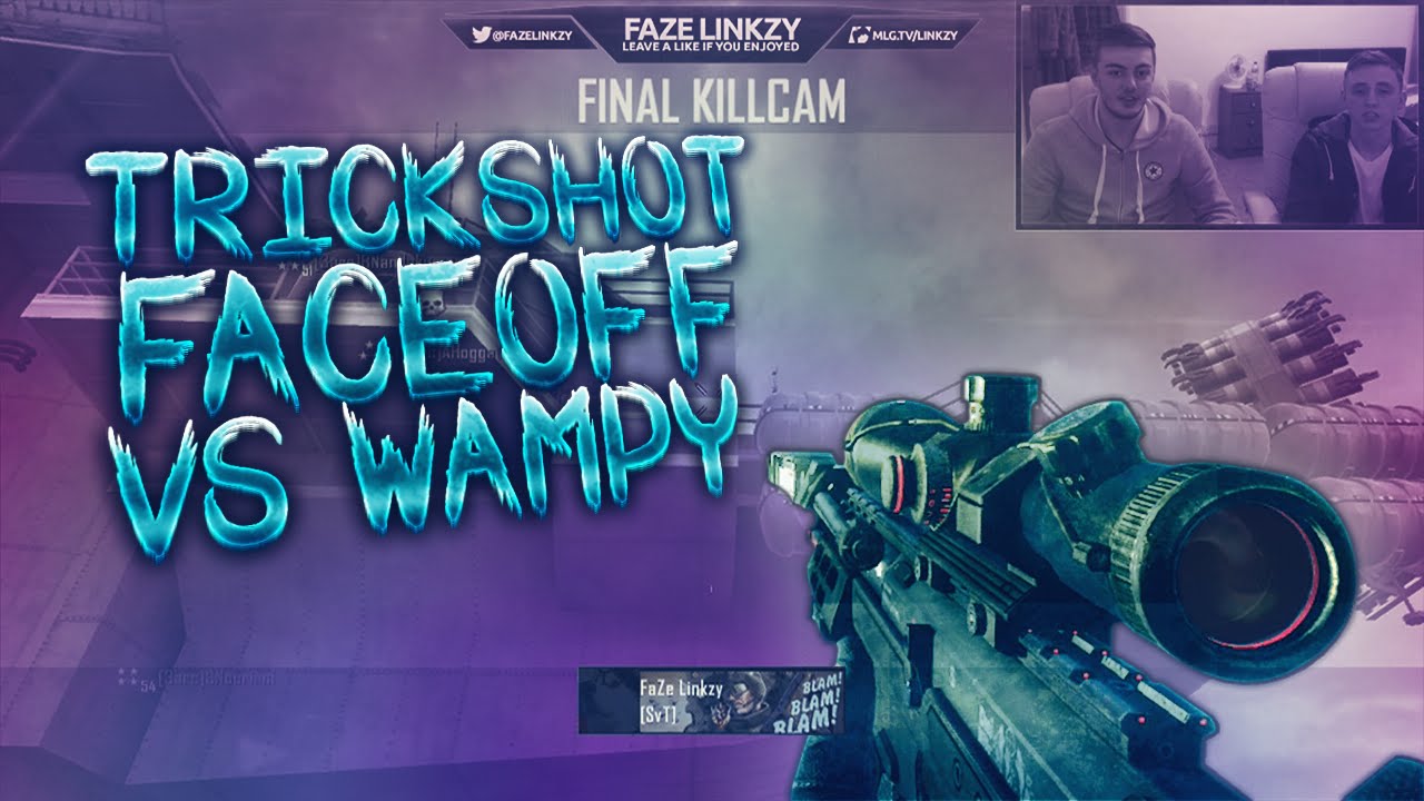 FaZe Linkzy - Trickshot Faceoff Vs Wampy!