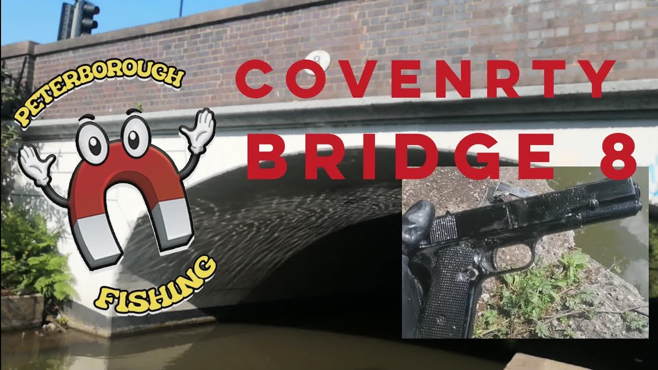 Gun found bridge 8 Coventry magnet fishing