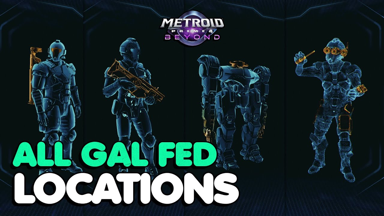 Metroid Prime 4: Beyond - All Gal Fed Scan Locations