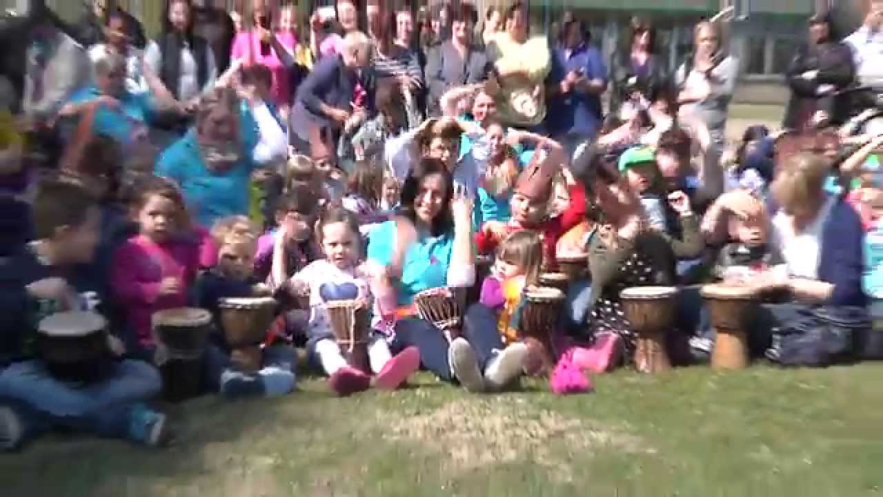 Trommelzauber in der Kita Stöberland