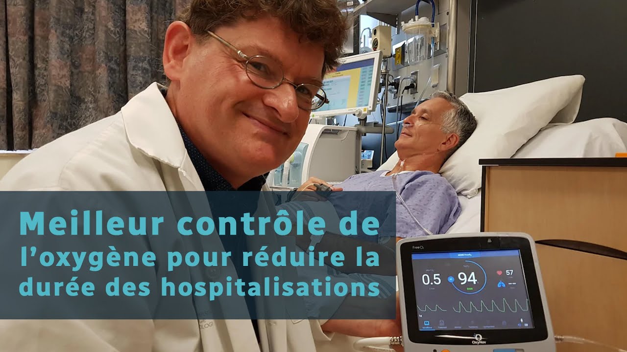 Moins de temps &agrave; l'h&ocirc;pital gr&acirc;ce &agrave; un meilleur suivi de l'oxyg&egrave;ne