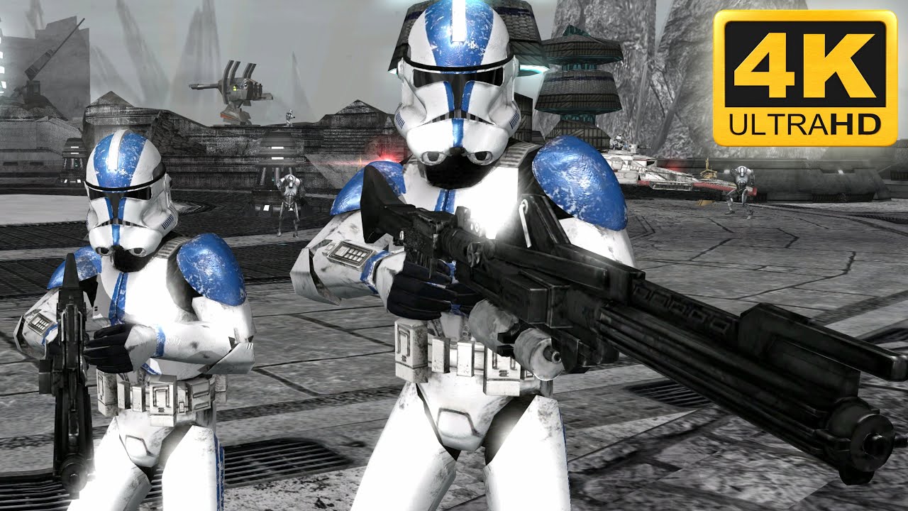 MYGEETO IN FLAMES: Clones Troopers vs Droids Epic Battle - Battlefront 2 (2005) Remastered Mod