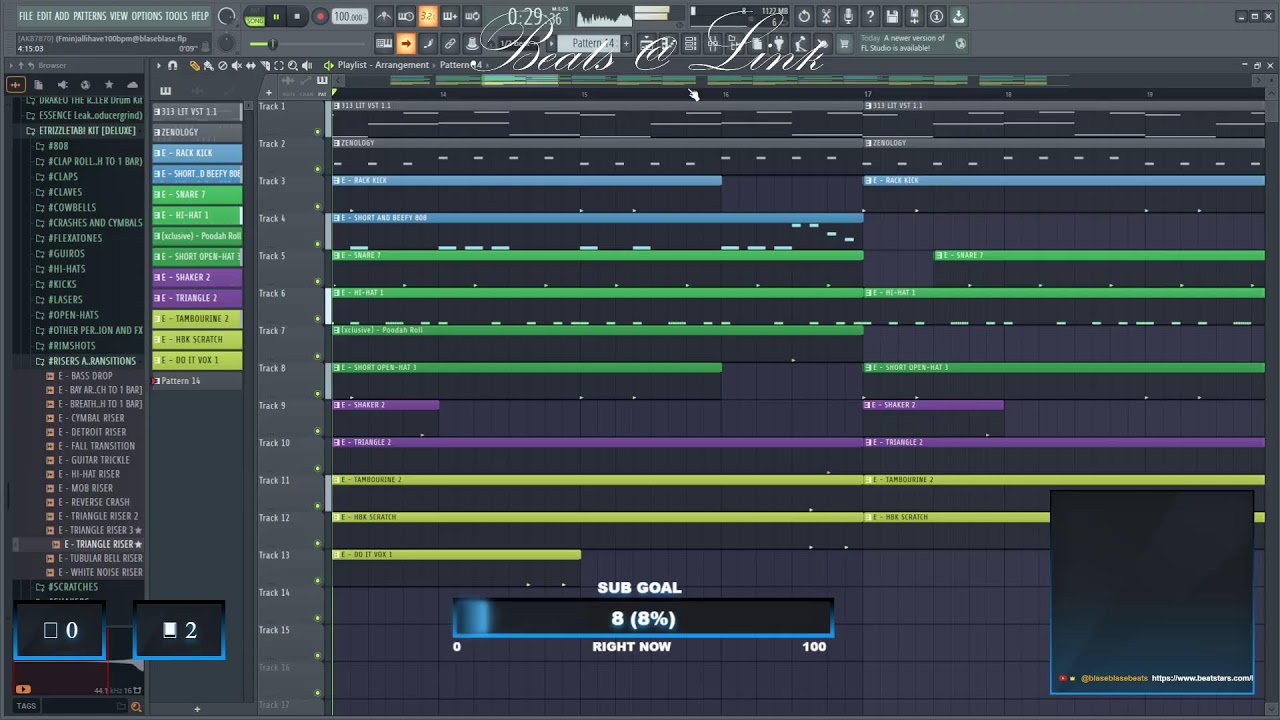 LIVE making + listening to beats