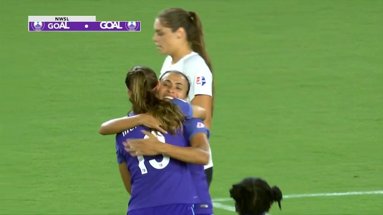 Highlights: Morgan, Marta each score twice as Pride top Sky Blue 5-0
