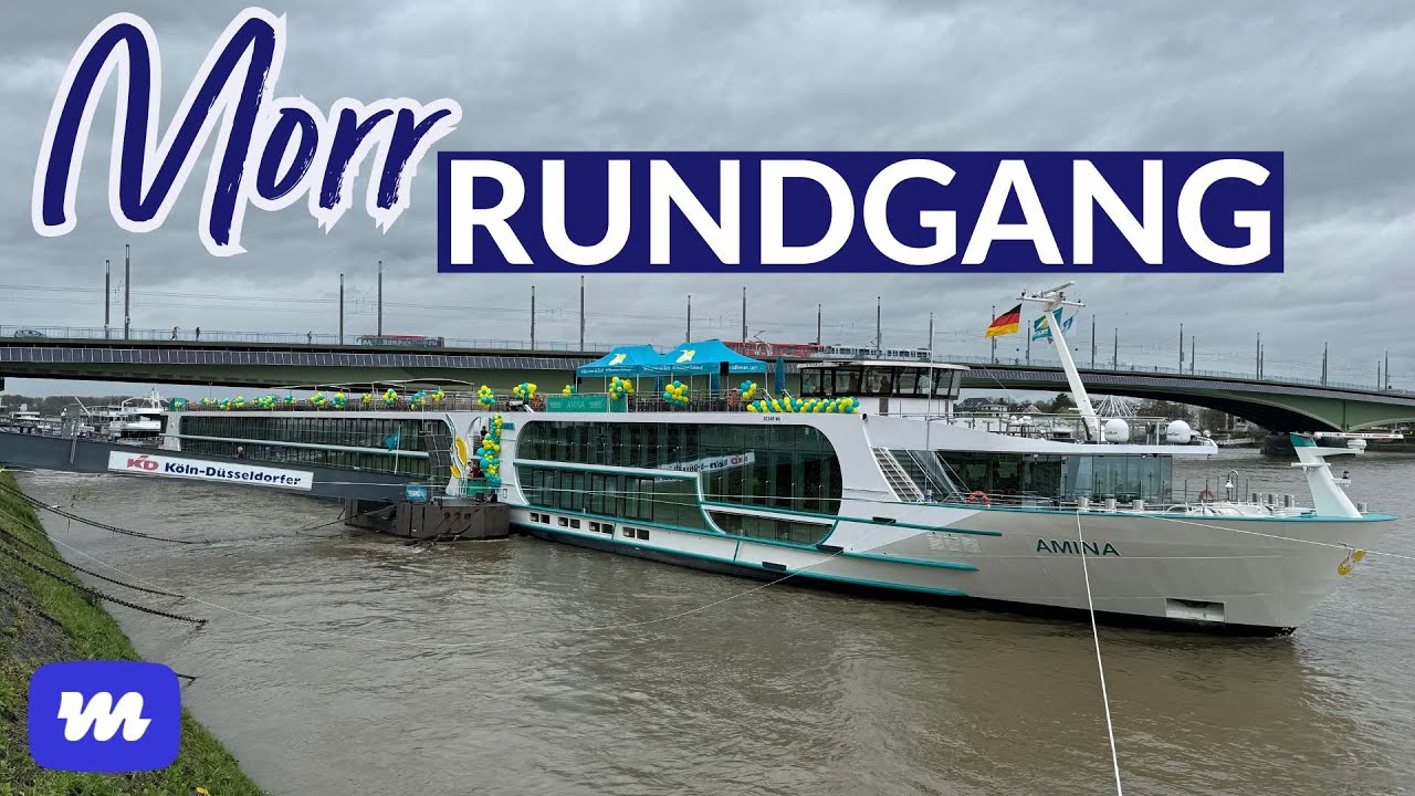 MS Amina: Morr-Rundgang auf dem Flusskreuzfahrtschiff-Neubau von Phoenix Reisen (2024)