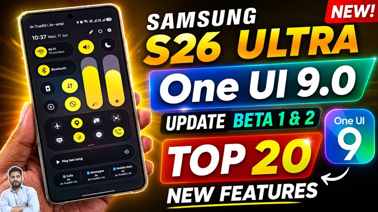 Обновление Samsung One UI 9.0 (Beta 1 и 2): Топ-20 новых функций