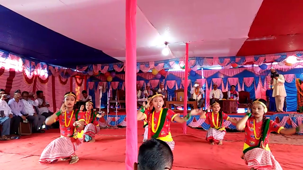 PGYC GIRLS PERFORMED ON 27th  BHASHA DIWAS at Kalapahar