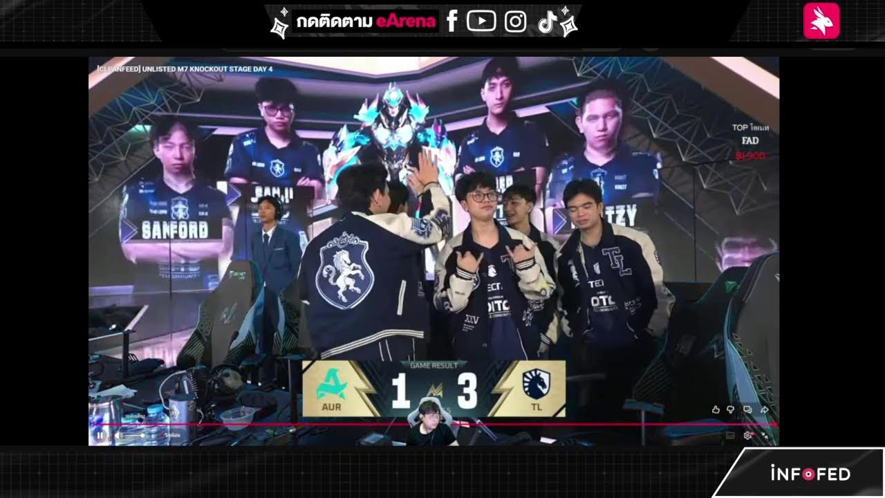 MLBB Watch Party : Knockout Stage Day 4 [Thanat朱]