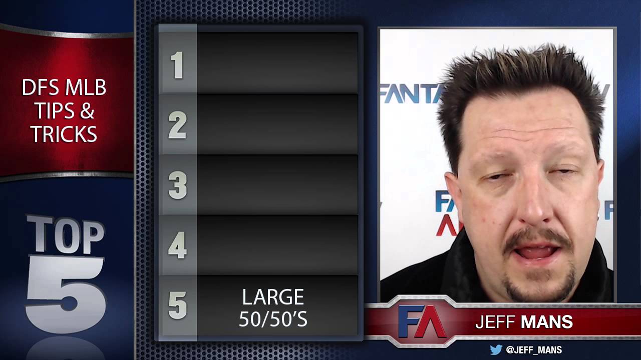 Top 5 MLB DFS Tips & Tricks