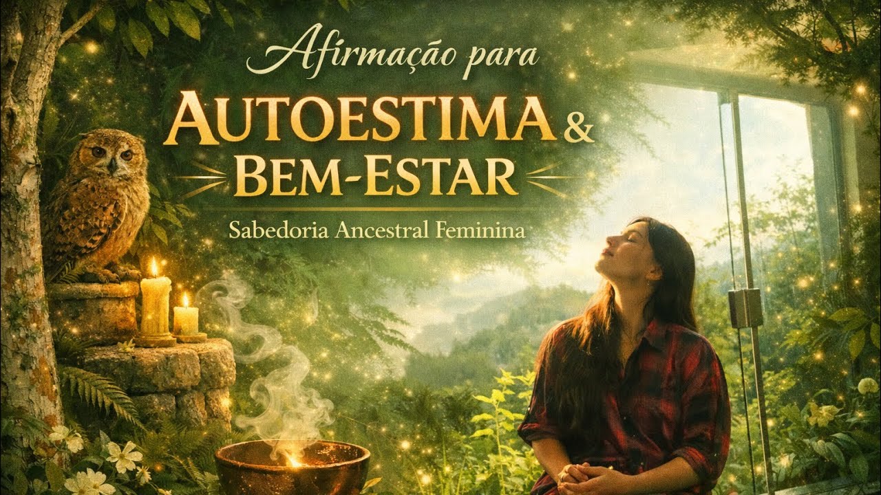 Afirmação positiva para autoestima & sentir 