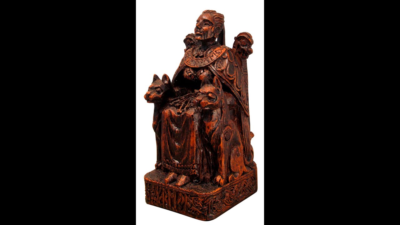 Norse Viking Goddess Freya Statue by Dryad Design