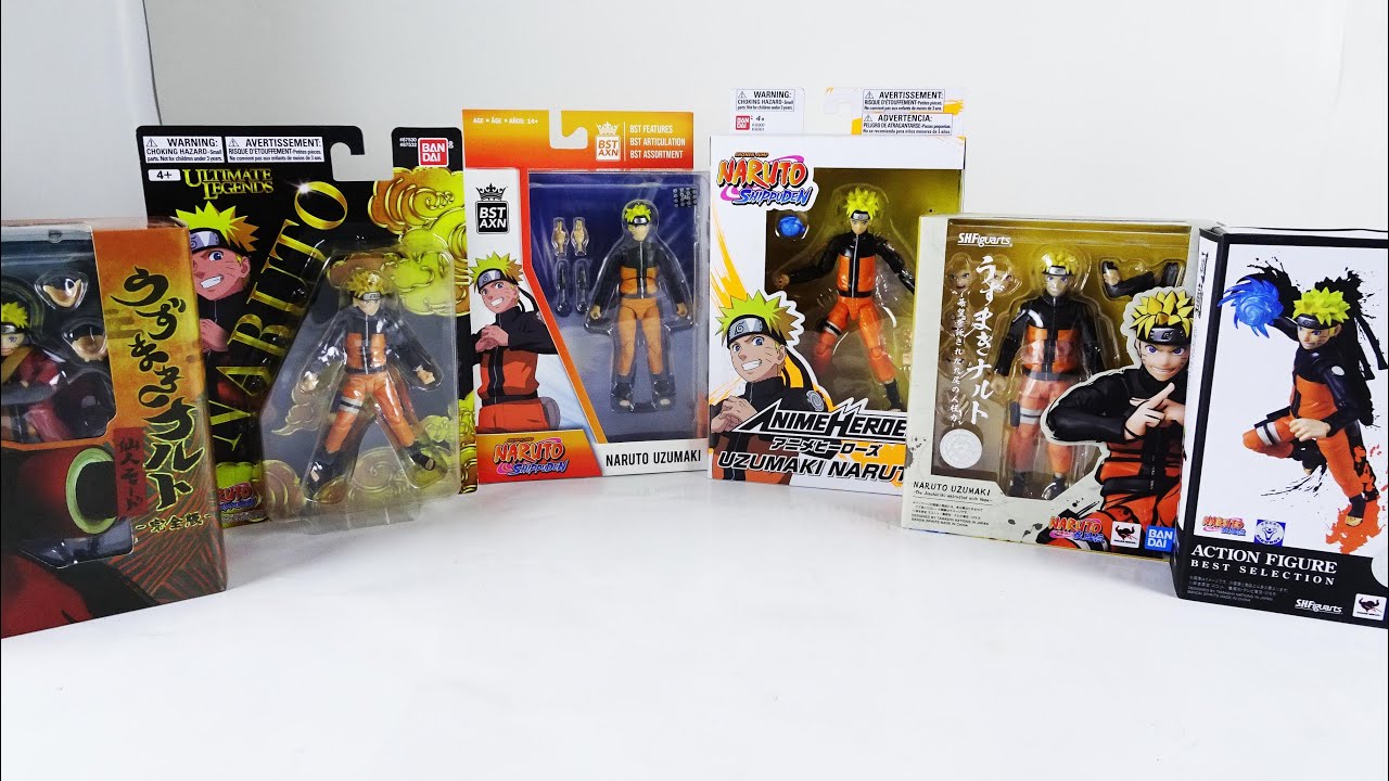 Naruto Uzumaki figures 2023 BANDAI vs BANDAI =). Сравнение много фигурок Наруто