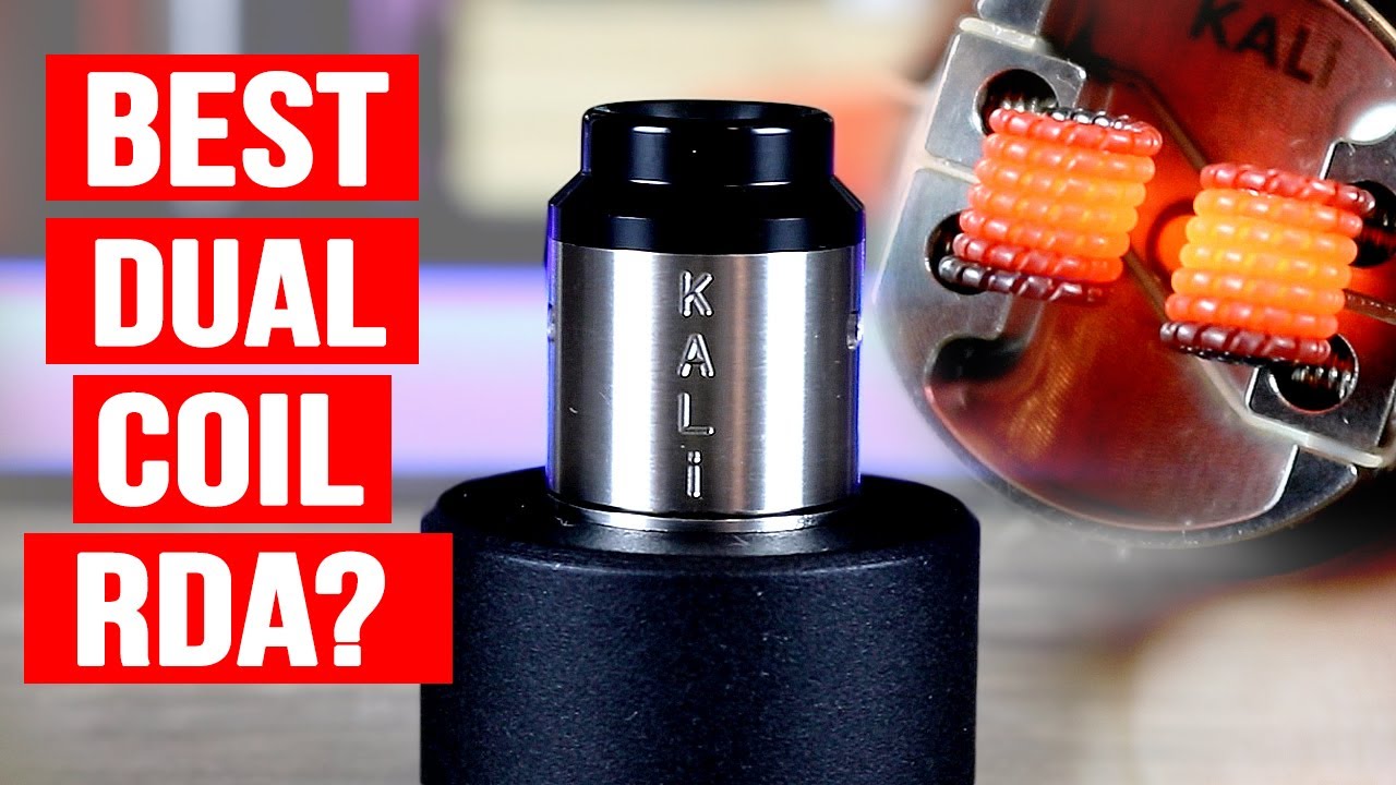 BEST DUAL COIL RDA? The QP Design Kali! ✌️🚭