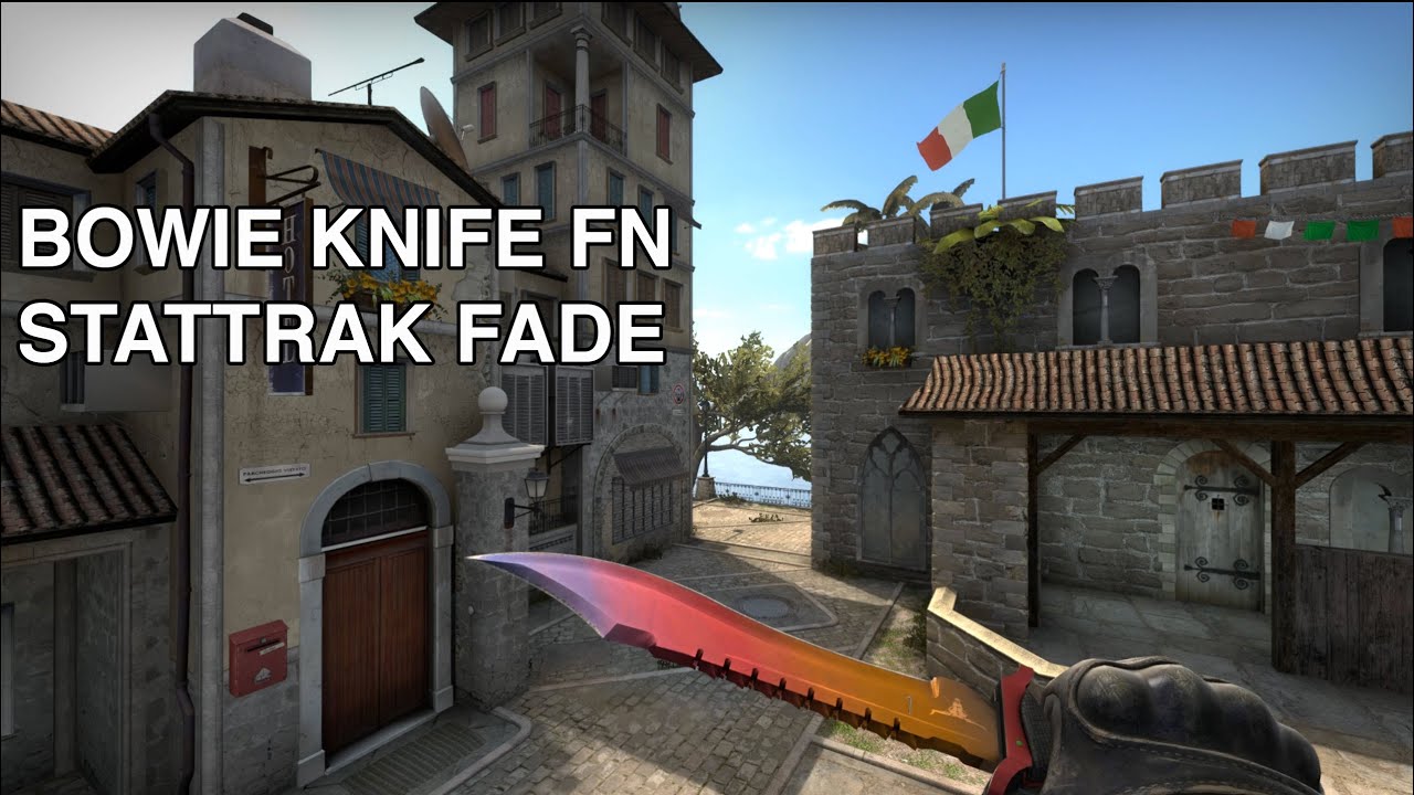 First ever Bowie Knife Fade FN Stattrak Fade