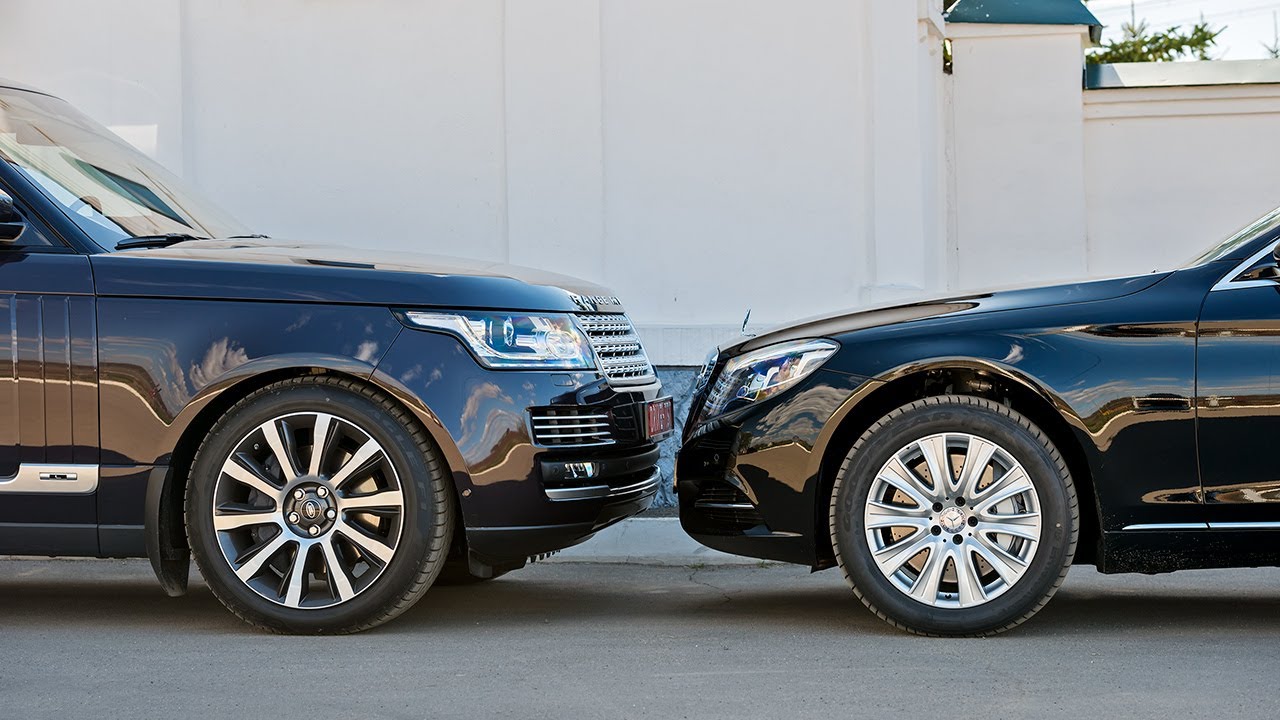 Range Rover LWB 2014  vs. Mercedes S 500 L — За кадром