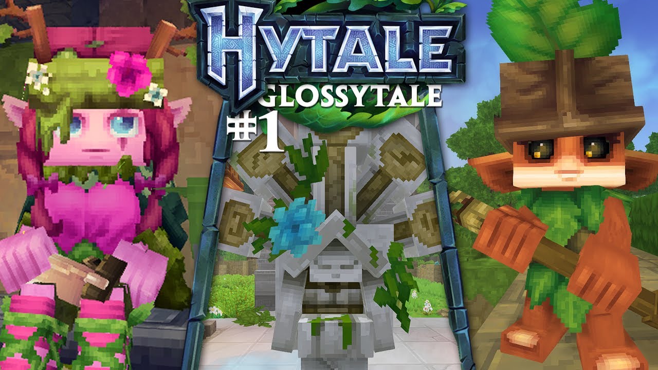 NUESTRA AVENTURA en ORBIS HA INICIADO | HYTALE - GLOSSYTALE EP 1