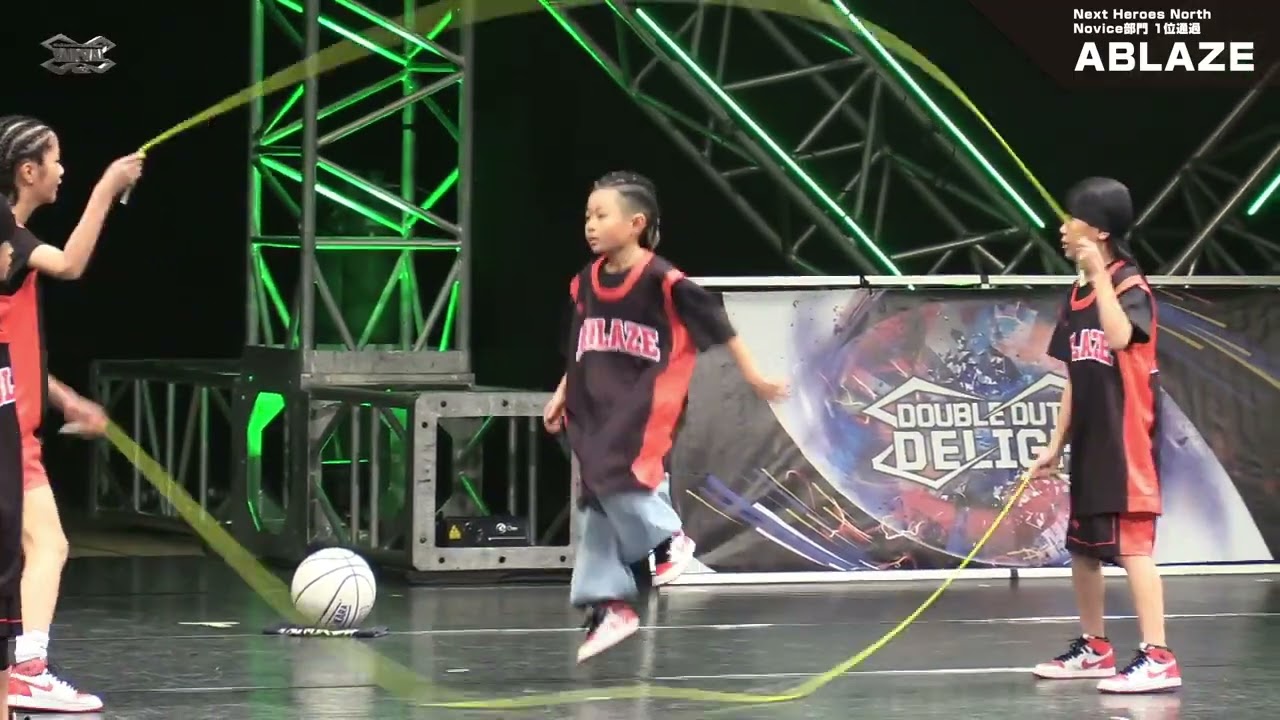 Double Dutch Delight Japan 2023 NOVICE部門 1st PLACE【ABLAZE】