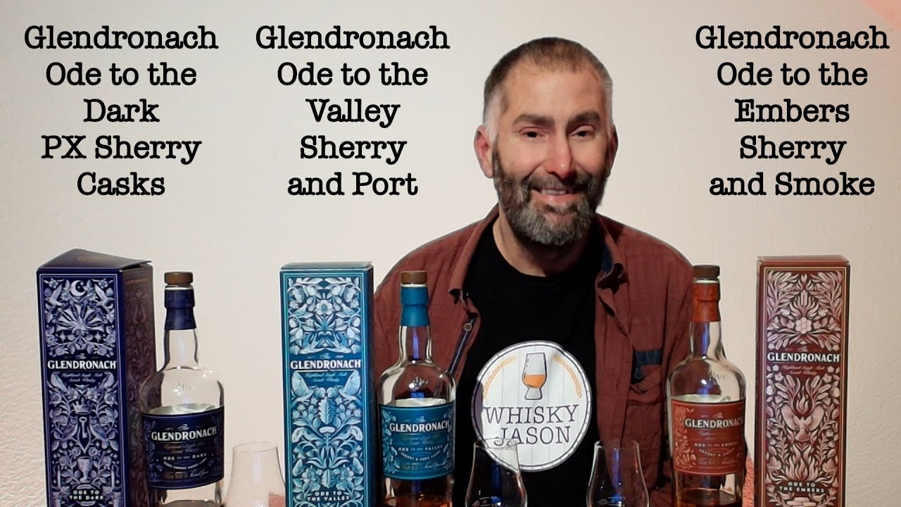 Glendronach Ode to the Valley - Glendronach Ode to the Embers  - Glendronach Ode to the Dark