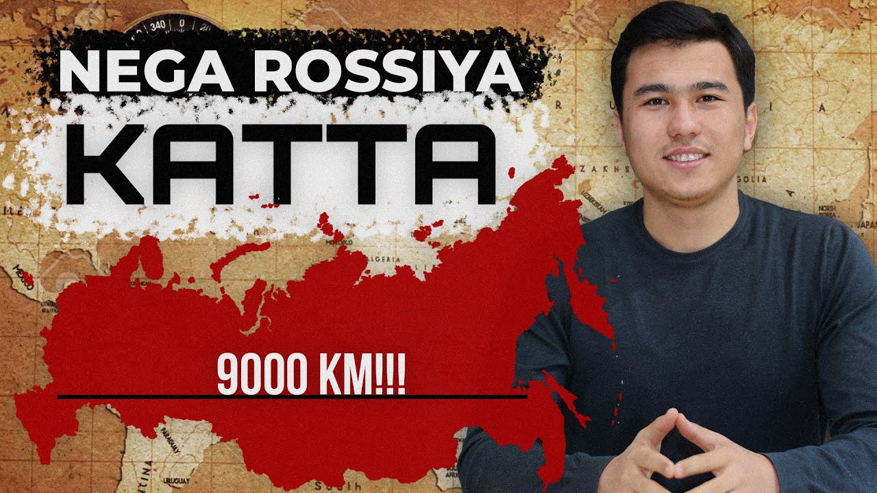 Nega ROSSIYA hududi KATTA? | ZIYOLI