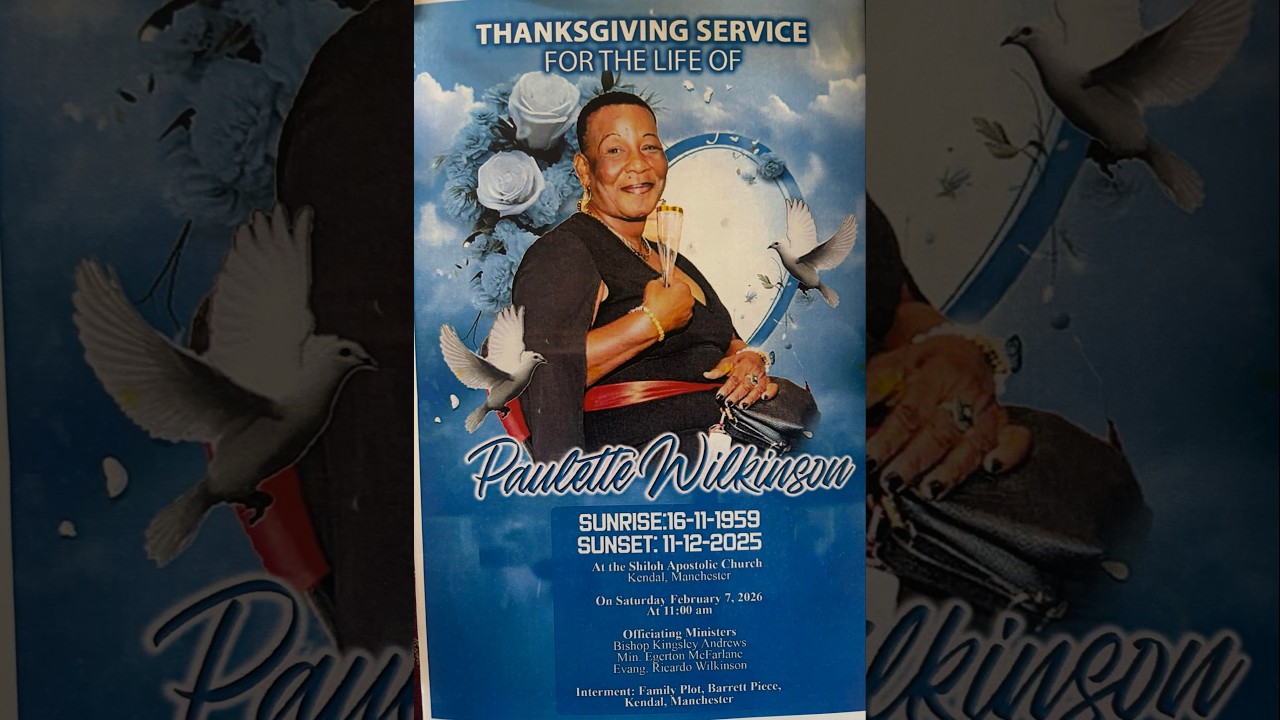 Thanksgiving Service For The Life Of Paulette Wilkinson February 7, 2026
