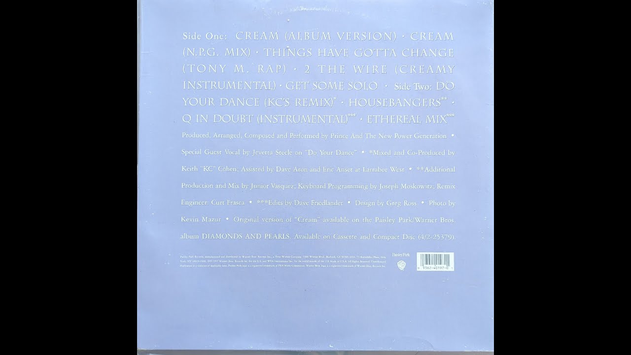 Prince - Do Your Dance (Housebangers) - Side 2