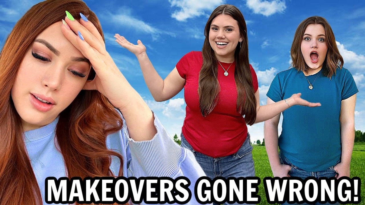 SISTER MAKEOVERS! Getting Ready for SPRING BREAK!☀️*GONE WRONG*