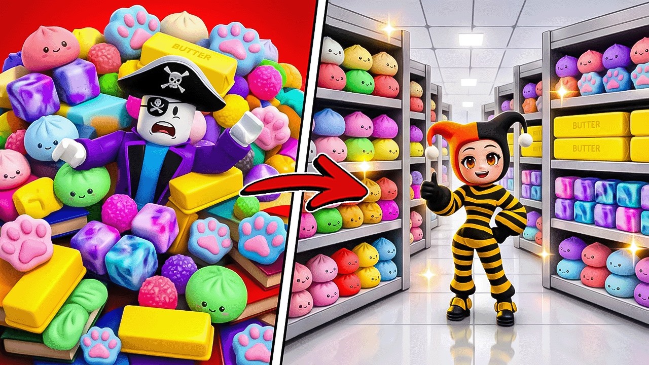 🤩НАВОДИМ ИДЕАЛЬНЫЙ ПОРЯДОК В МАГАЗИНЕ АНТИСТРЕСС-ИГРУШЕК В ROBLOX!