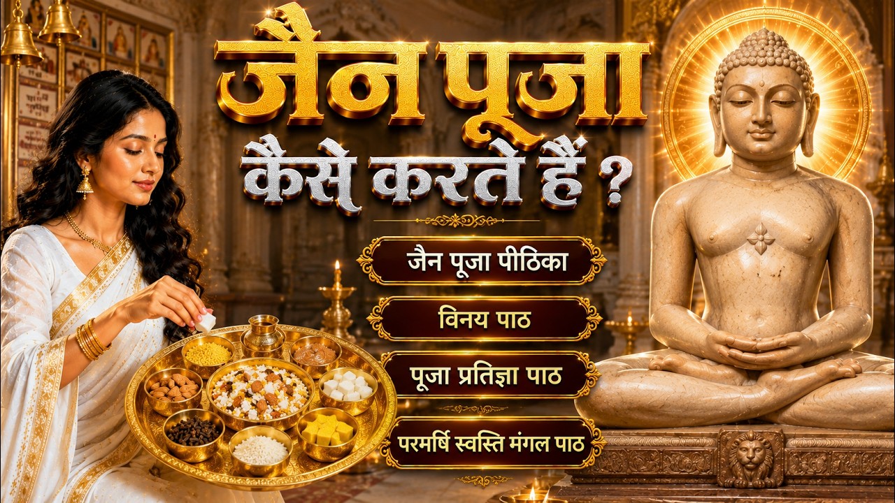 पूजा पीठिका | Jain Puja Kaise Karte Hain? | Pooja Ki Suruat Kaise Kare? | Pooja Pratigya Path
