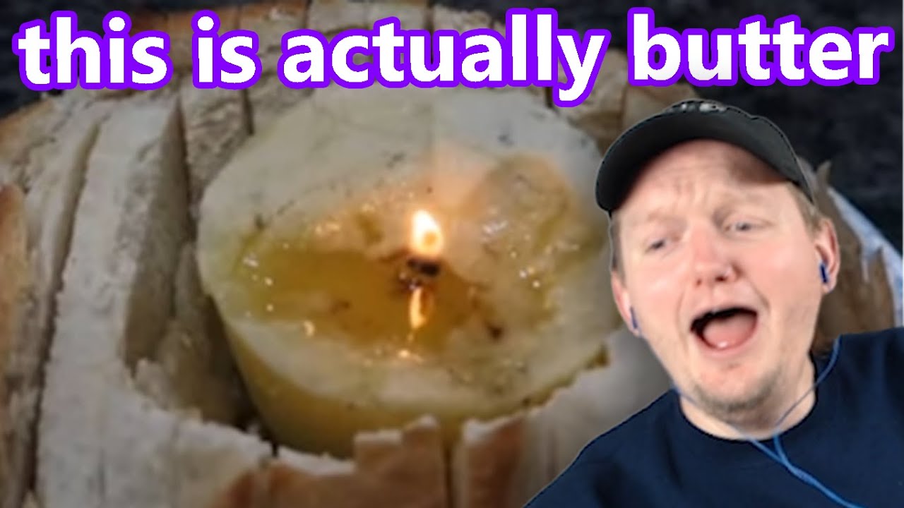 THIS VIRAL BUTTER CANDLE IS WEIRD 😲