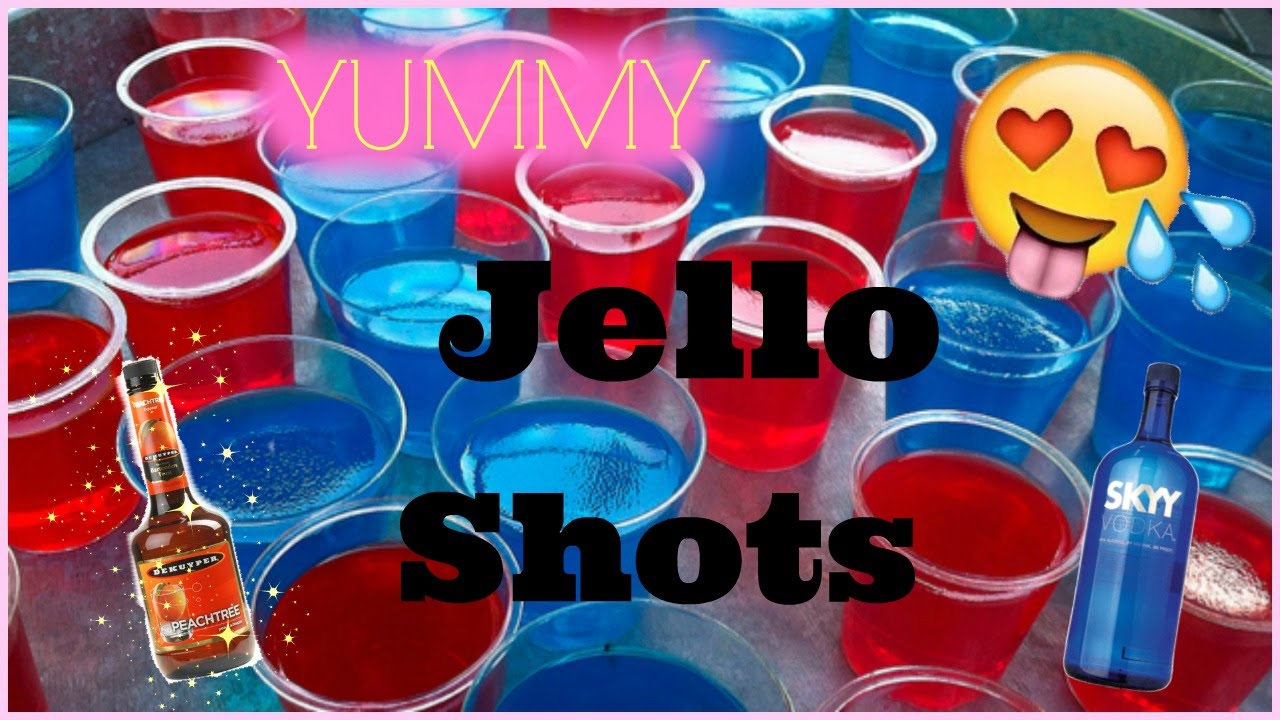 DIY Jello Shots| Yum Yum Yum