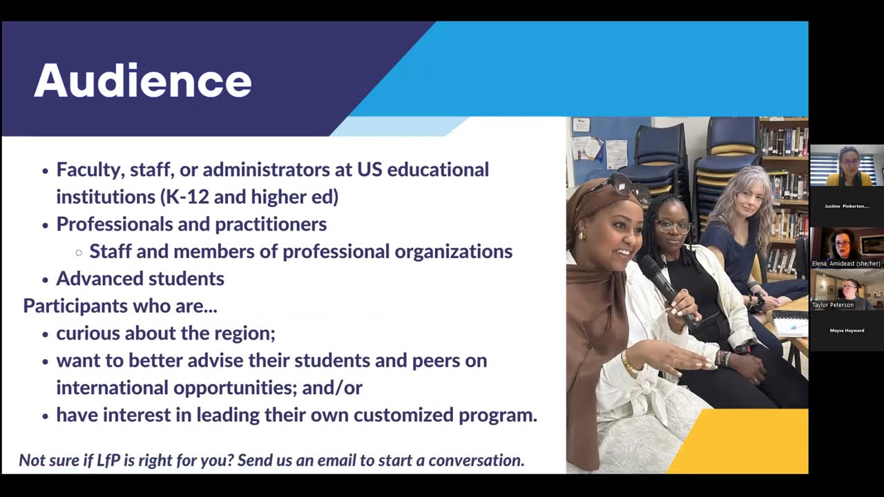 Learning for Practitioners Infosession