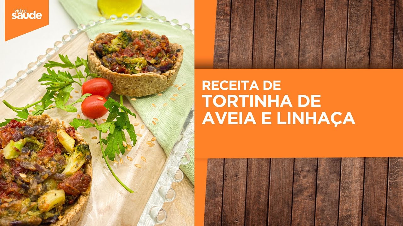 Receita: Tortinha de aveia e linhaça (02/05/25)