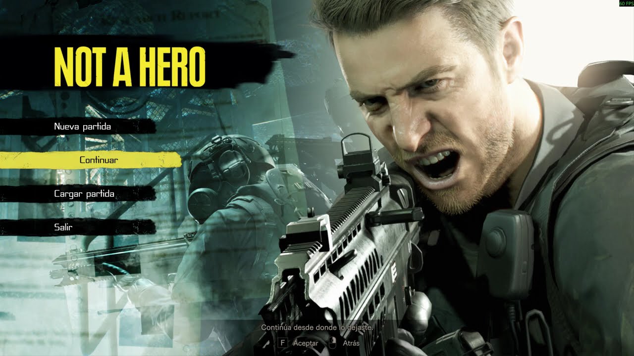 RESIDENT EVIL 7 |DLC NOT A HERO|:  EL REGRESO DE CHRIS REDFIELD