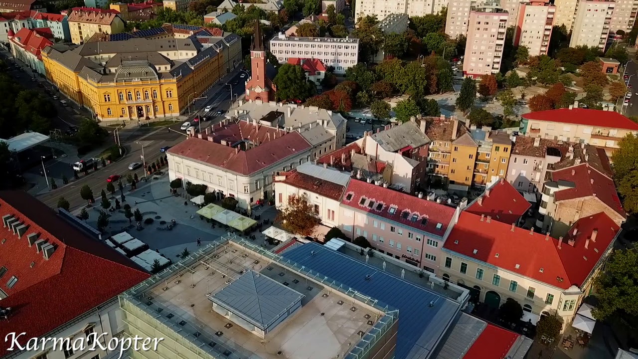 Székesfehérvár Belváros Dji Mavic PRO dron szemével