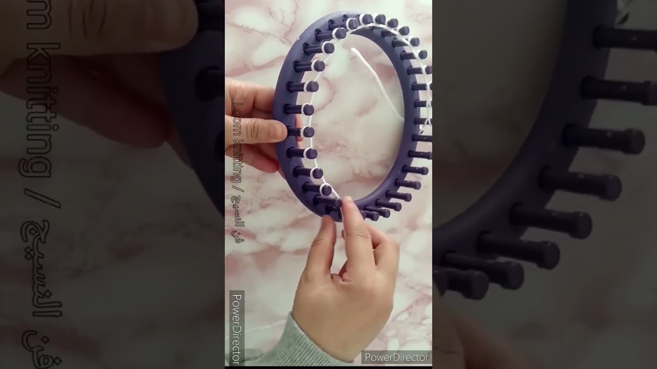 Round loom knitting for beginners|Loom knitting circle| Round loom knitting for beginners| Loom knit